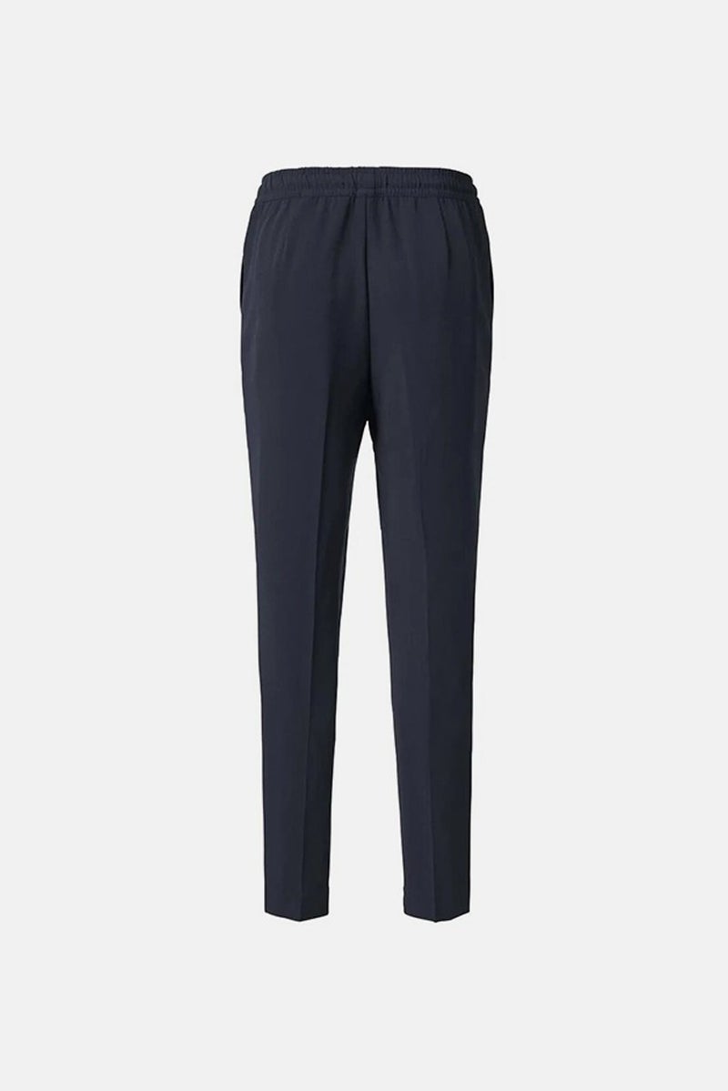 Tchibo Women Plain Regular Fit Jogger Pants, Navy Blue - Image 3